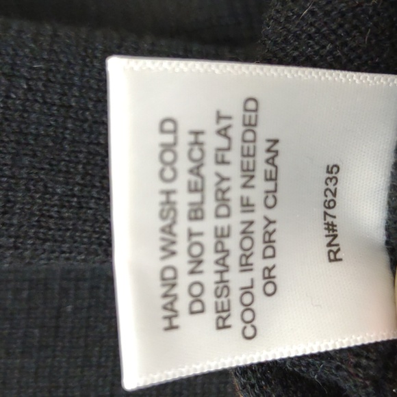 Boca Classics Men's Black Knit Long Sleeve Crewneck Pullover Lightweight Sweater - Picture 10 of 10